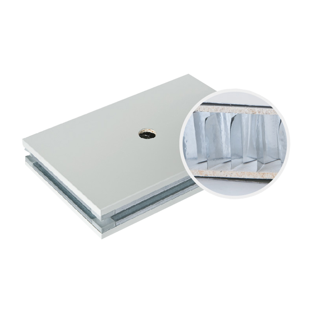 Hand Made Aluminum Honeycomb Sandwich Panel With Double Layer Magnesium Oxide Boards