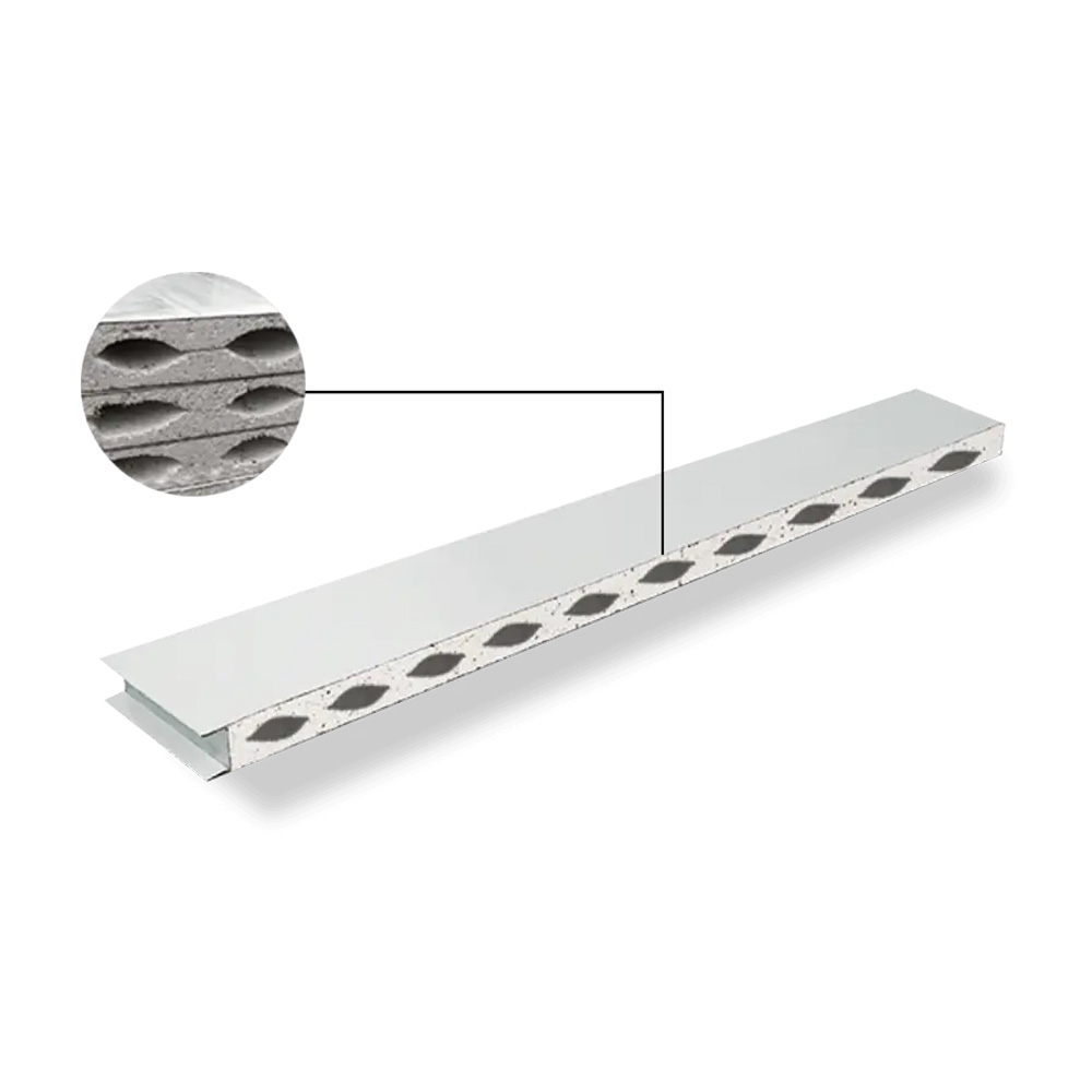 Machine Made Magnesium Oxysulfate Sandwich Panel