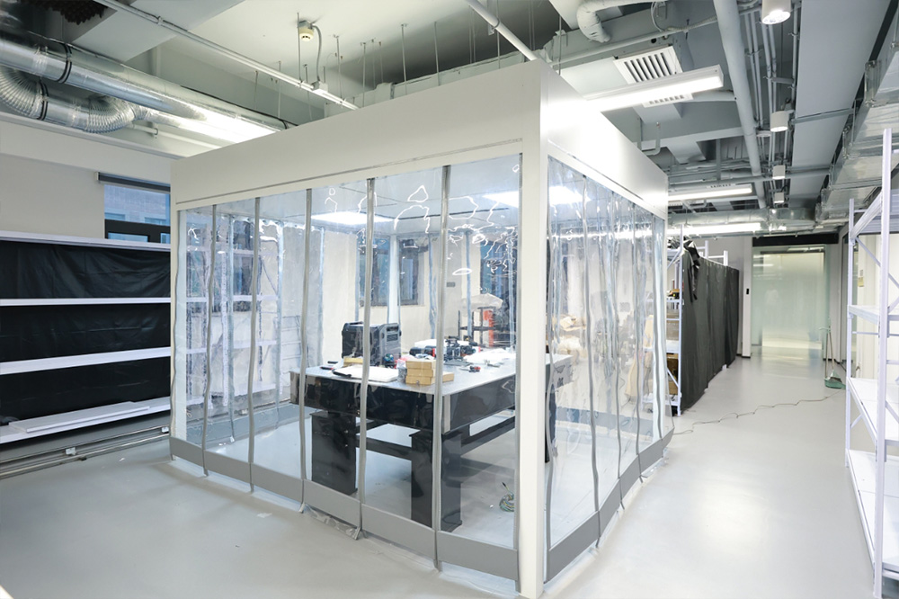 Modular HEPA-filtered Industrial Clean Booth