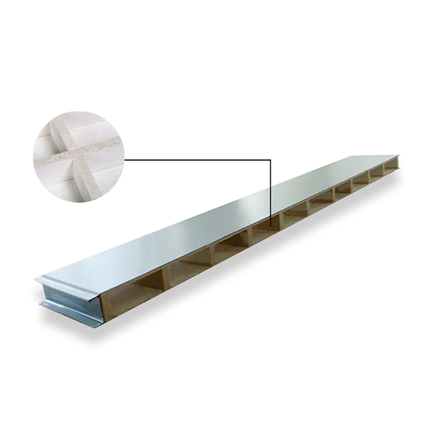 Machine Made Hollow Magnesium Oxide Sandwich Panel