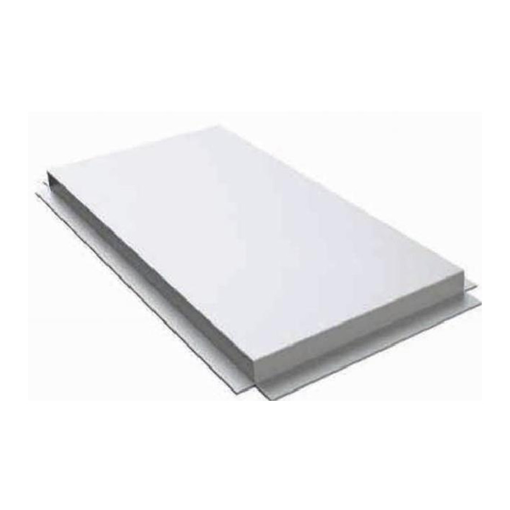Cleanroom maintenance professional inspecting wall panel integrity